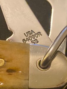 2001 Case XX USA 64090R SS Amber Bone Scout With 4 Blades/Tools & A Baile New Never Used Or Carried 2001 Case XX USA 64090R SS Amber Bone Scout With 4 Blades/Tools & A Baile New Never Used Or Carried