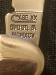 Case XX Bradford PA MCMXCV SC6308 SS Second Cur Bone Handle Whitler With Three Stainless Steel Blade Case XX Bradford PA MCMXCV SC6308 SS Second Cur Bone Handle Whitler With Three Stainless Steel Blade