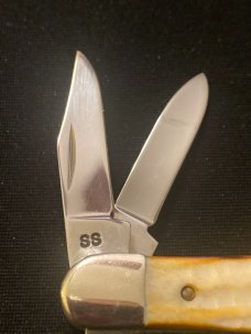 Case XX Bradford PA MCMXCV SC6308 SS Second Cur Bone Handle Whitler With Three Stainless Steel Blade Case XX Bradford PA MCMXCV SC6308 SS Second Cur Bone Handle Whitler With Three Stainless Steel Blade