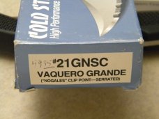 Cold Steel Japan 21GNSC Vaquero Grande Lockback Knife