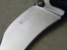 Cold Steel Japan 22W El Lobo Plain Edge Lockback Knife