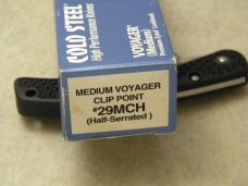 Cold Steel Japan 29 MCH Medium Voyager Clip Point Half Serrated Lockback Knife
