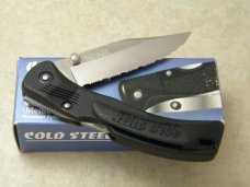 Cold Steel Japan 34 MCS Voyager Clip Point Serrated Lockback Knife
