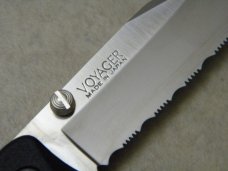 Cold Steel Japan 34 MCS Voyager Clip Point Serrated Lockback Knife