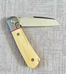 Enrique Pena Mammoth ivory Apache Front Flipper,M390,2021 X Series, 3 7/8", Recover by Jerry Valdez Enrique Pena Mammoth ivory Apache Front Flipper,M390,2021 X Series, 3 7/8", Recover by Jerry Valdez
