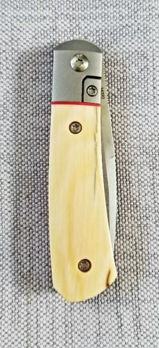 Enrique Pena Mammoth ivory Apache Front Flipper,M390,2021 X Series, 3 7/8", Recover by Jerry Valdez Enrique Pena Mammoth ivory Apache Front Flipper,M390,2021 X Series, 3 7/8", Recover by Jerry Valdez