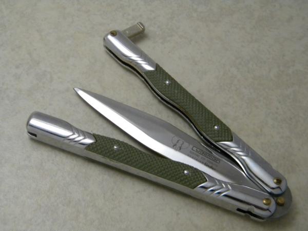 Linder Solingen Germany Vertrieb Cudeman Butterfly Knife Linder Solingen Germany Vertrieb Cudeman Butterfly Knife