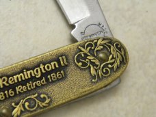 Remington UMC USA Eliphalet Remington II 18890 Brass Pen Knife in Box Remington UMC USA Eliphalet Remington II 18890 Brass Pen Knife in Box