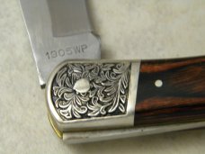 Taylor Cutlery Japan 1905 WP Scrolled Bolster Texas Ranger Wood Lockback Knife NIB Taylor Cutlery Japan 1905 WP Scrolled Bolster Texas Ranger Wood Lockback Knife NIB