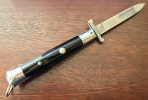 Rizzuto Estileto Milano Clone, Marked Stainless Steel, Great Condition, Unused 
