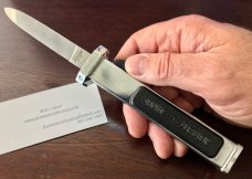 Super Automatic Out The Front, Hard To Find Variation, Marked STAINLESS STEEL, Unused Super Automatic Out The Front, Hard To Find Variation, Marked STAINLESS STEEL, Unused