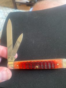 2005 Case XX USA 6285 SE Beautiful Red Bome Handle Doctors Knife With Two Stainless Steel Blades New 2005 Case XX USA 6285 SE Beautiful Red Bome Handle Doctors Knife With Two Stainless Steel Blades New