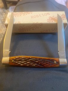 Vintage New Robeson ShurEdge 1 Of 200 Muskrats With Beautiful Handles Plus Two Blades New In Box Vintage New Robeson ShurEdge 1 Of 200 Muskrats With Beautiful Handles Plus Two Blades New In Box