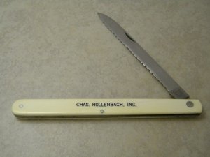 Schrade Walden USA SS 105 Serrated Melon Tester Knife 1946-1973