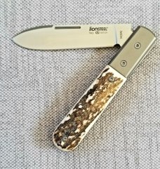 LION STEEL ROUNDHEAD SPEAR STAG EURO BARLOW KNIFE,NIB,3.75", SFO,2021 LION STEEL ROUNDHEAD SPEAR STAG EURO BARLOW KNIFE,NIB,3.75", SFO,2021