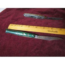 Switch Blade Edgemaster U.S.A. Automatic Knifes 1936-56 Green Marble Handle 7" Switch Blade Edgemaster U.S.A. Automatic Knifes 1936-56 Green Marble Handle 7"