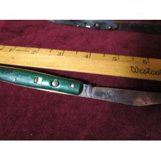 Switch Blade Edgemaster U.S.A. Automatic Knifes 1936-56 Green Marble Handle 7" Switch Blade Edgemaster U.S.A. Automatic Knifes 1936-56 Green Marble Handle 7"