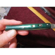 Switch Blade Edgemaster U.S.A. Automatic Knifes 1936-56 Green Marble Handle 7" Switch Blade Edgemaster U.S.A. Automatic Knifes 1936-56 Green Marble Handle 7"