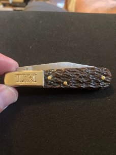 IXL George Westenholm Sheffeild England Single Blade Barlow Style Bone Handle Pocket Knife