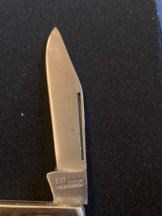 IXL George Westenholm Sheffeild England Single Blade Barlow Style Bone Handle Pocket Knife