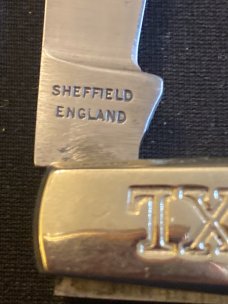 IXL George Westenholm Sheffeild England Single Blade Barlow Style Bone Handle Pocket Knife
