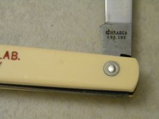 Schrade + USA Melon Tester Knife 1973-2005 "Iowa St. Univ. Meat Lab" Schrade + USA Melon Tester Knife 1973-2005 "Iowa St. Univ. Meat Lab"