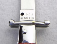 NOS 1980's EXOTIC ROSEWOOD 11" SWING GUARD LOCK BACK MANIGO ITALY NOS 1980's EXOTIC ROSEWOOD 11" SWING GUARD LOCK BACK MANIGO ITALY