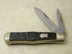 Winchester Trademark USA 1987  2921 Bone Coffin Jack Knife