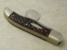 Fight'n Rooster Solingen Germany Bone Folding Hunter Knife
