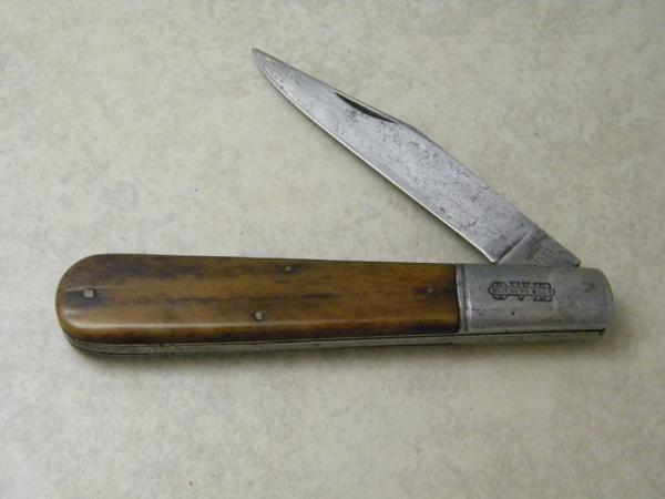 Hibbard Spencer & Bartlett & Co Our Very Best Bone 9705 Daddy Barlow Knife 