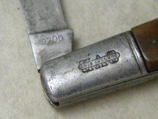 Hibbard Spencer & Bartlett & Co Our Very Best Bone 9705 Daddy Barlow Knife 