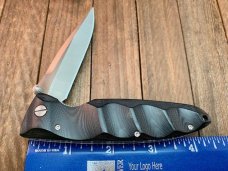 Mcusta Classic Wave Black Linen Micarta Handles Seki Japan