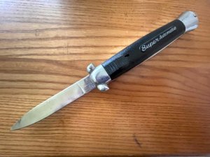 Vintage Super Automatic Double Auction OTF Knife
