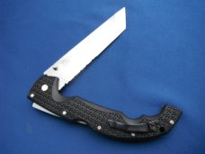 Cold Steel 29AXT XL Voyager Tanto Folding Knife 5.5" Japanese AUS-10A Stonewashed Plain Blade. Cold Steel 29AXT XL Voyager Tanto Folding Knife 5.5" Japanese AUS-10A Stonewashed Plain Blade.
