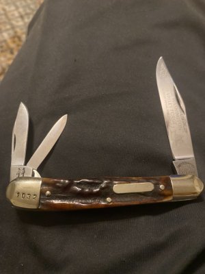 J Neilsen-Mayer & Sons Cut Cleveland Oh Solingen Germany Gnarly Stag Sea Horse Whitler 1 Of 1200