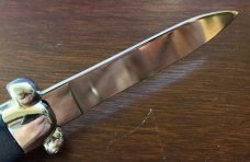 Super Automatic Out The Front, Blue Handle, Hard To Find Variation, Marked STAINLESS STEEL, Unused Super Automatic Out The Front, Blue Handle, Hard To Find Variation, Marked STAINLESS STEEL, Unused