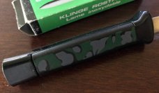Nato Military Out the Front, Camouflage Handle, Original Box and Paper, Unused Nato Military Out the Front, Camouflage Handle, Original Box and Paper, Unused