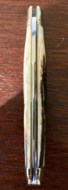 Great Eastern Cutlery Northfield 488117 Weasel, Nice Sambar Stag Handle, (GEC 48), Light Use Great Eastern Cutlery Northfield 488117 Weasel, Nice Sambar Stag Handle, (GEC 48), Light Use