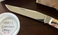 Great Eastern Cutlery Northfield 488117 Weasel, Nice Sambar Stag Handle, (GEC 48), Light Use Great Eastern Cutlery Northfield 488117 Weasel, Nice Sambar Stag Handle, (GEC 48), Light Use