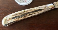 Great Eastern Cutlery Northfield 488117 Weasel, Nice Sambar Stag Handle, (GEC 48), Light Use Great Eastern Cutlery Northfield 488117 Weasel, Nice Sambar Stag Handle, (GEC 48), Light Use