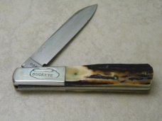 Bob Cargill Stag Barlow Knife - Buckeye Knife Club 1978
