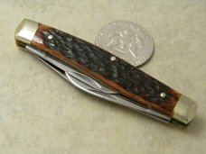 Bob White Cutlery (Fight'n Rooster?) Germany Bone Santa Fe Vol. Fire Dept. Stockman Knife 1983 Bob White Cutlery (Fight'n Rooster?) Germany Bone Santa Fe Vol. Fire Dept. Stockman Knife 1983