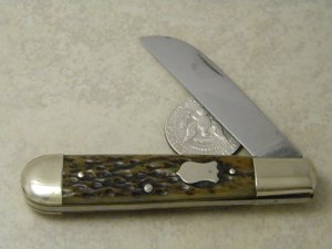 Krusius Solingen Gobernador Bone Sheepfoot Jack Knife