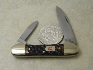 Kissing Crane Robt Klaas Solingen Germany Bone Mini Canoe Knife