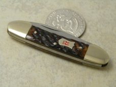 Kissing Crane Robt Klaas Solingen Germany Bone Mini Canoe Knife Kissing Crane Robt Klaas Solingen Germany Bone Mini Canoe Knife