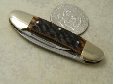 Kissing Crane Robt Klaas Solingen Germany Bone Mini Canoe Knife Kissing Crane Robt Klaas Solingen Germany Bone Mini Canoe Knife