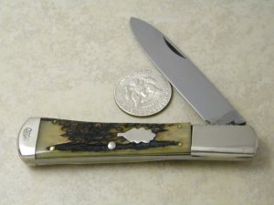 Cripple Creek Bob Cargill Stag 24 Bolster Lock Knife 