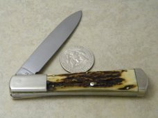 Cripple Creek Bob Cargill Stag 24 Bolster Lock Knife 