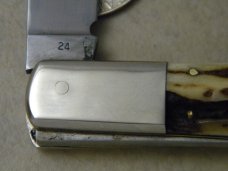 Cripple Creek Bob Cargill Stag 24 Bolster Lock Knife 