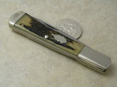 Cripple Creek Bob Cargill Stag 24 Bolster Lock Knife 